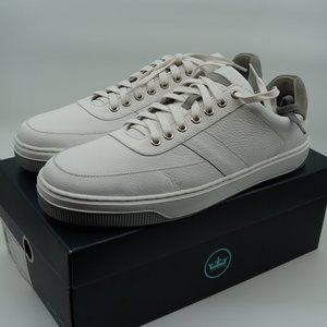 Peter Millar Vantage Pebble Grain Leather Sneaker - 13 M